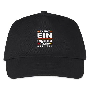 C’est ainsi qu’un dicton cool d’Ossi voit la fierté de la RDA - Casquette de baseball Enfant - noir - Devant