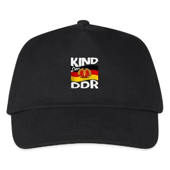 Ossi dit que l’enfant de la RDA est fier - Casquette de baseball Enfant - noir - Devant