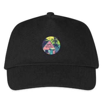 Humanité Égalité - Casquette de baseball Enfant - noir - Devant