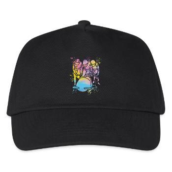 Bob Freineur d’équipe Bob - Casquette de baseball Enfant - noir - Devant