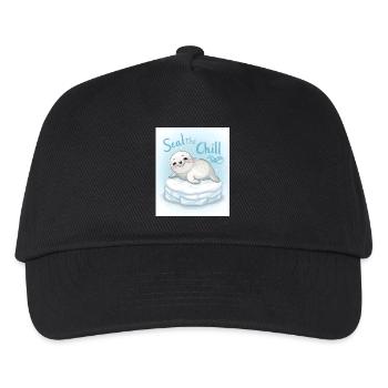 Scellez le froid - Casquette de baseball Enfant - noir - Devant
