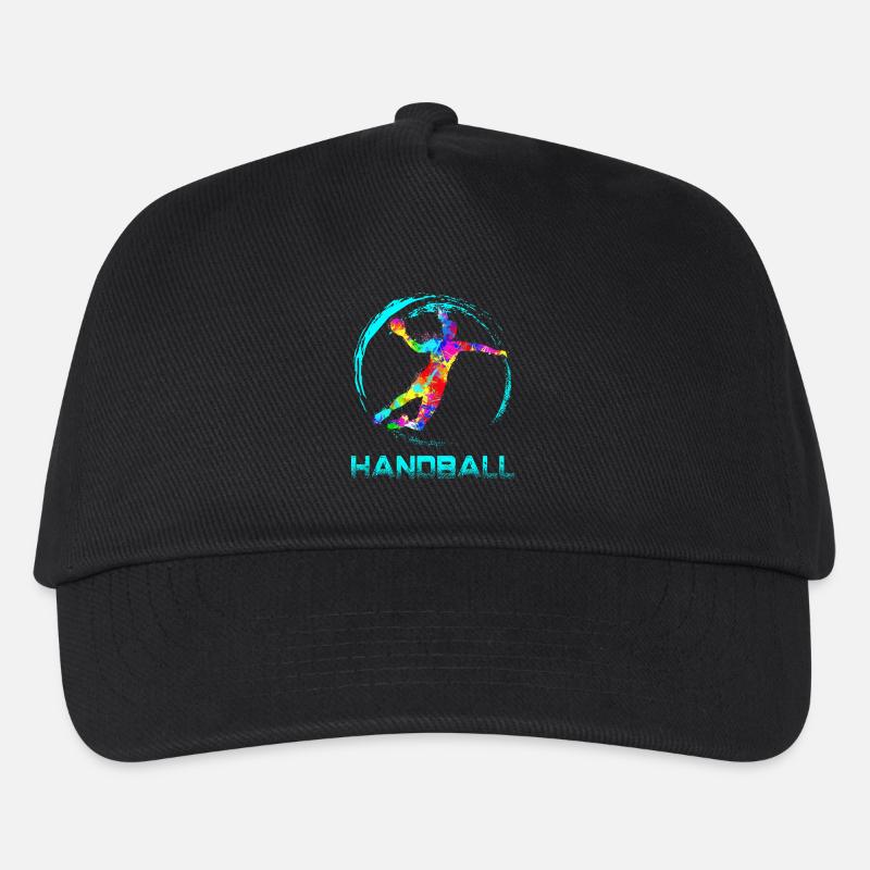 Handball Fem - Kinder Basecap - Schwarz