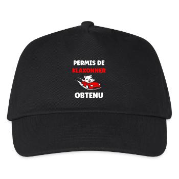 Young Driver, Young Driver, Driver's License - Kids’ Baseball Cap - black - Front