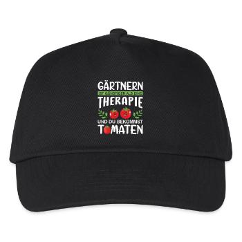 Garden Gardener Gardening Gardening Gardening Gardening - Kids’ Baseball Cap - black - Front