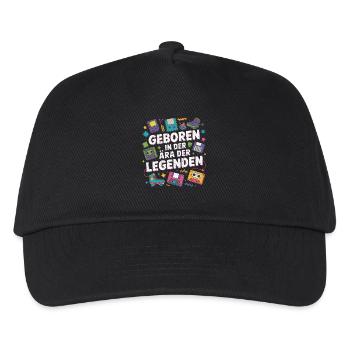 Geboren in der Ära der Legenden - Kinder Basecap - Schwarz - Vorne