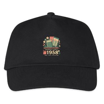 Vintage Garden Advertising - Kids’ Baseball Cap - black - Front