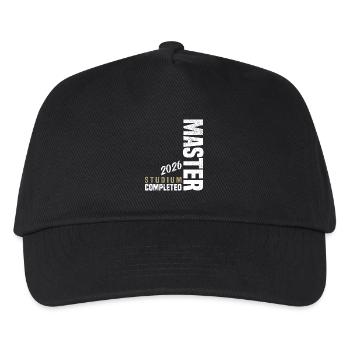 Master's degree 2026 - Kids’ Baseball Cap - black - Front