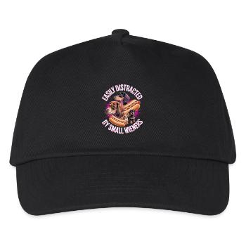 Easily Distracted By Small Wieners Unwearable - Kids’ Baseball Cap - black - Front