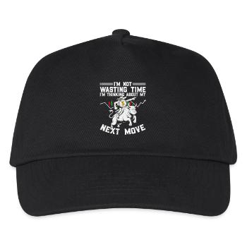 Stock Exchange Trading Crypto Stock Market Trader - Kids’ Baseball Cap - black - Front