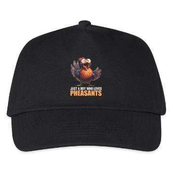 Pheasants Pheasant - Kids’ Baseball Cap - black - Front
