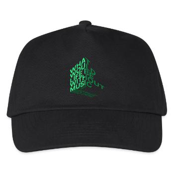 What would life be? - Kids’ Baseball Cap - black - Front