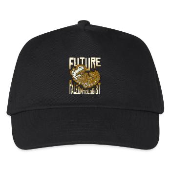 Motif paléontologique du cœur fossile - Casquette de baseball Enfant - noir - Devant
