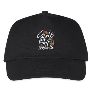 Girls Trip Nashville - Kinder Basecap - Schwarz - Vorne