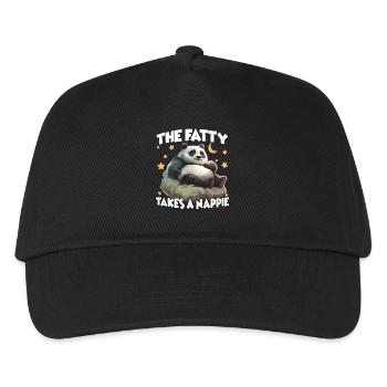 A cozy gift for Panda Sleepyheads - Kids’ Baseball Cap - black - Front