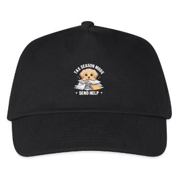 Vêtements drôles pour Labradors jaunes Explication fiscale - Casquette de baseball Enfant - noir - Devant