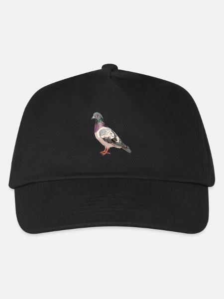 Tauben Taube - Kinder Basecap - Schwarz