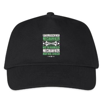 Mécanicien de machines agricoles - Casquette de baseball Enfant - noir - Devant