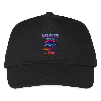 Driving instructor in training Neon - Kids’ Baseball Cap - black - Front