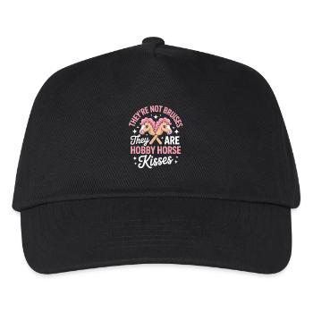 Hobby Horsing Hobby Horse - Kids’ Baseball Cap - black - Front