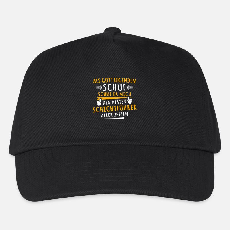 Shift Supervisor - Kids’ Baseball Cap - black