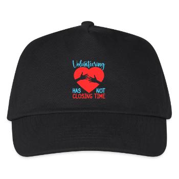 Volunteer Appreciation Has Not Closing Time - Kids’ Baseball Cap - black - Front