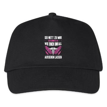 Nurse Gifts Nursing Funny Nurse - Kids’ Baseball Cap - black - Front