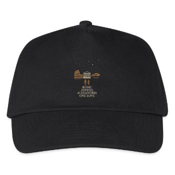 Mythologie de l’amour ancien Romance Vintage - Casquette de baseball Enfant - noir - Devant