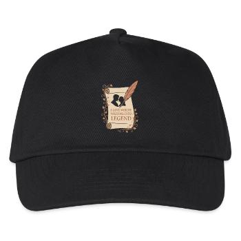 Mythologie de l’amour ancien Romance Vintage - Casquette de baseball Enfant - noir - Devant