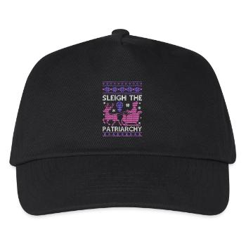 Sleigh The Patriarchy - Kids’ Baseball Cap - black - Front