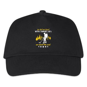 dirt fishing - Kids’ Baseball Cap - black - Front