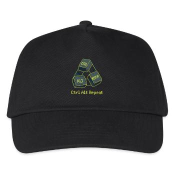 Startup-gründer Survivor Burnout Recover - Kinder Basecap - Schwarz - Vorne
