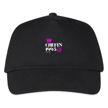 Chefin Edition 1993 32 Geburtstag Spruch - Kinder Basecap - Schwarz - Vorne