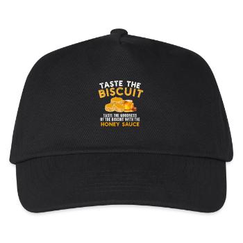 Taste the Biscuit Honey Sauce - Kids’ Baseball Cap - black - Front