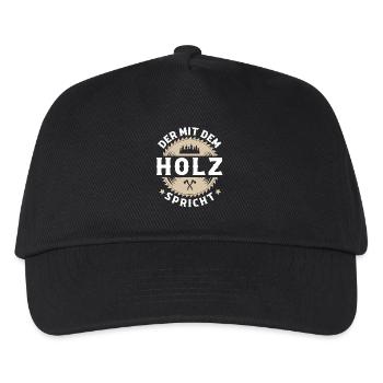 lumberjack - Kids’ Baseball Cap - black - Front