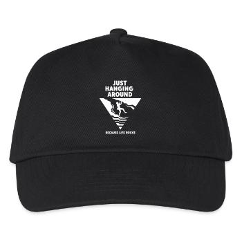 Just Hanging Around Life Rocks Climbing Wall - Kids’ Baseball Cap - black - Front