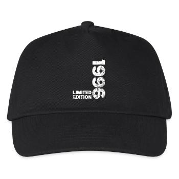 Geburtstagsgeschenk 1996 Geburtstag 1996 - Kinder Basecap - Schwarz - Vorne