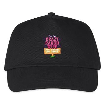 Épouse d’une mère fermière - Casquette de baseball Enfant - noir - Devant