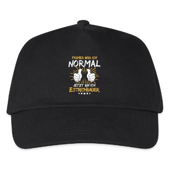 Screed Builder Saying - Kids’ Baseball Cap - black - Front
