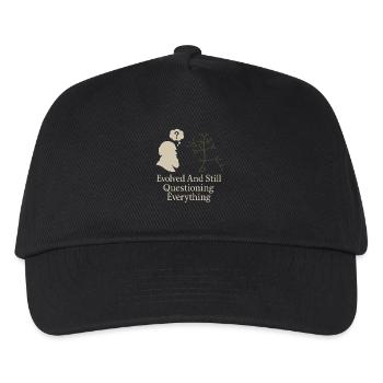 Charles Darwin Don Natural - Casquette de baseball Enfant - noir - Devant