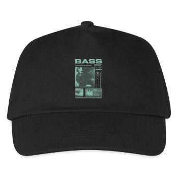 Bass Guitar Lover Bass Player Streetwear - Kids’ Baseball Cap - black - Front