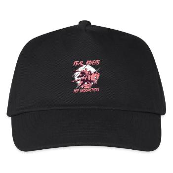 Anti Hobby Horsing - Kinder Basecap - Schwarz - Vorne