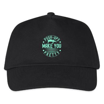 Les pompes de Fitness Fanatics te rendent joli - Casquette de baseball Enfant - noir - Devant