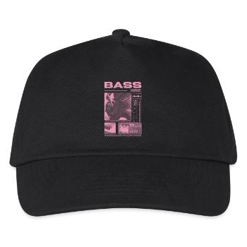 Bass Guitar Lover Bass Player Streetwear - Kids’ Baseball Cap - black - Front