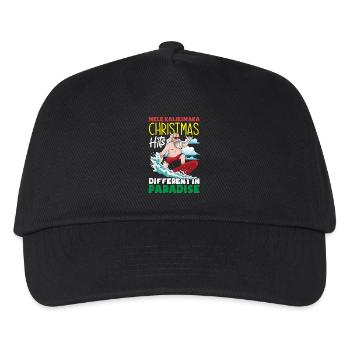 Mele Kalikimaka Hawaiian Christmas - Kids’ Baseball Cap - black - Front