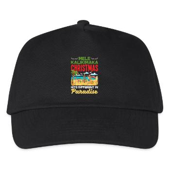 Mele Kalikimaka Hawaiian Christmas - Kids’ Baseball Cap - black - Front