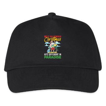 Mele Kalikimaka Hawaiian Christmas - Kids’ Baseball Cap - black - Front