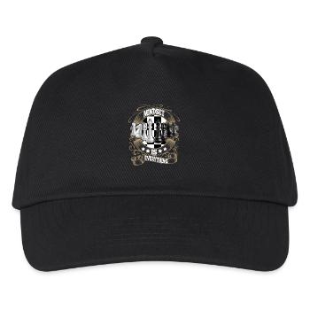 Schach - Kinder Basecap - Schwarz - Vorne