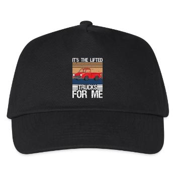It's the Lifted Trucks For me - Kids’ Baseball Cap - black - Front