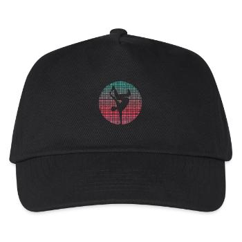 Breakdance Danse Breakdancer Breakdancer Rétro Breakdancer - Casquette de baseball Enfant - noir - Devant