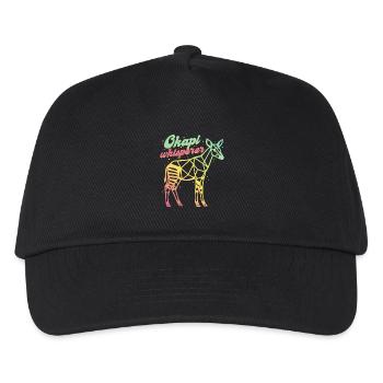 Le Murmureur d’Okapi - Casquette de baseball Enfant - noir - Devant